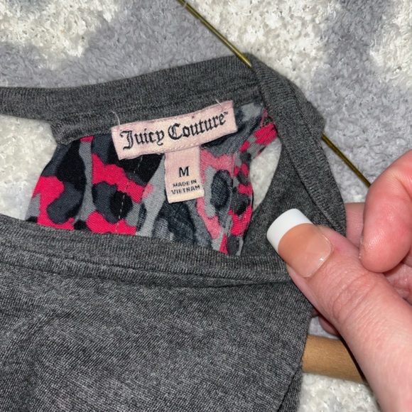 Juicy Couture leopard top. size M. - Picture 3 of 3